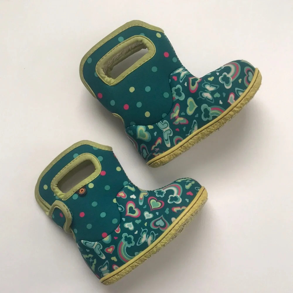 Baby Bogs Rainbow Boots (size 5)